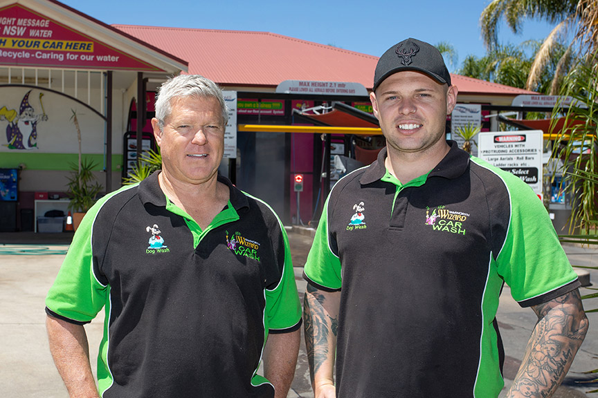 Tamworth Wizard Car Wash Logo